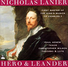 CD Cover Nicholas Lanier: Hero und Leander